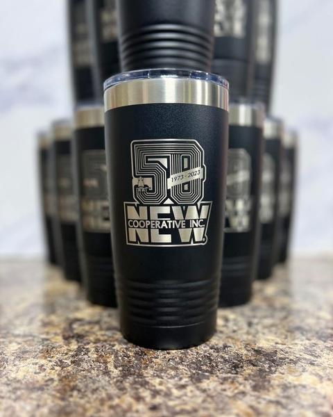 NEW Cooperative 50th anniversary tumblers